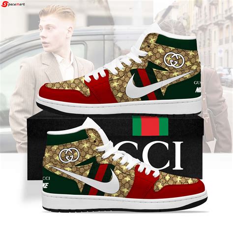 nike vs gucci|Gucci sneakers for men.